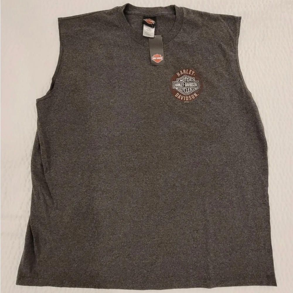 2017 Silverdale, WA Harley-Davidson Men's Sleeveless Muscle Shirt Size 3XL * NWT